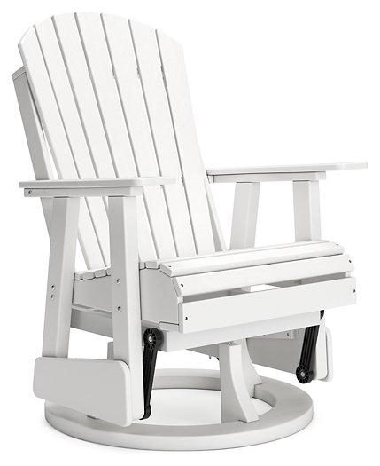 Hyland wave Outdoor Swivel Glider Chair - Atchison Furniture Company (Atchison, KS)