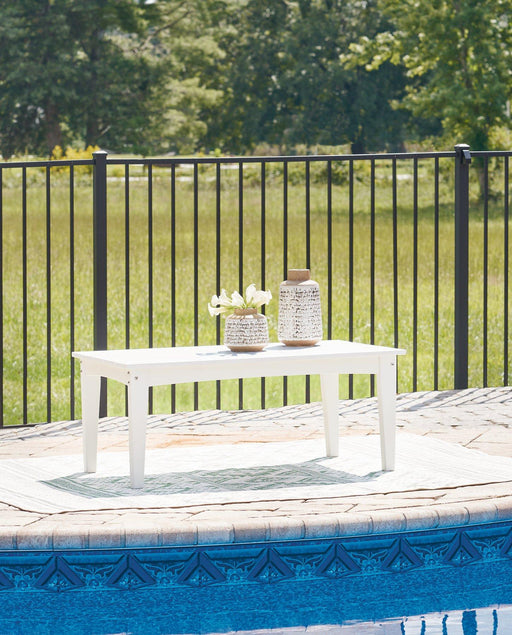 Hyland wave Outdoor Coffee Table - Atchison Furniture Company (Atchison, KS)