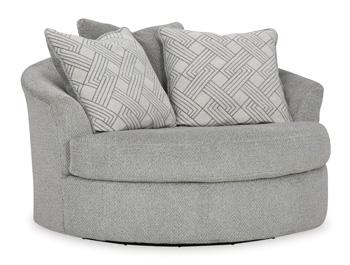 Casselbury Oversized Swivel Accent Chair - Atchison Furniture Company (Atchison, KS)