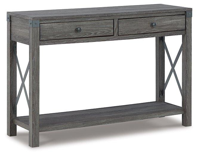 Freedan Sofa/Console Table - Atchison Furniture Company (Atchison, KS)