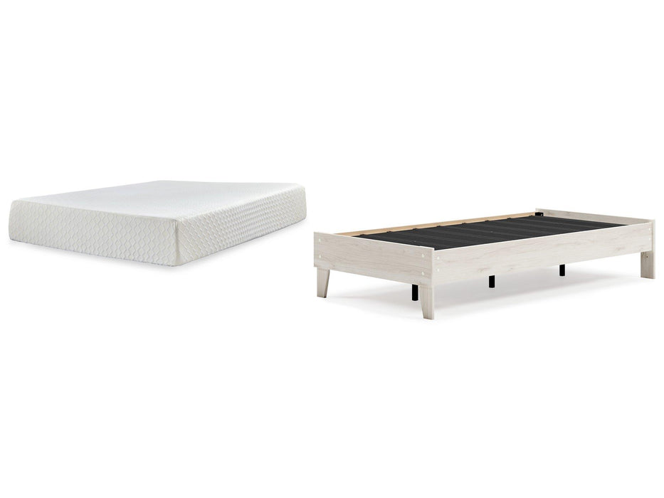Socalle Bed and Mattress Set - Atchison Furniture Company (Atchison, KS)