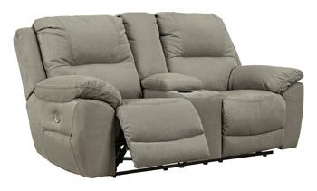 Next-Gen Gaucho Power Reclining Loveseat with Console - Atchison Furniture Company (Atchison, KS)
