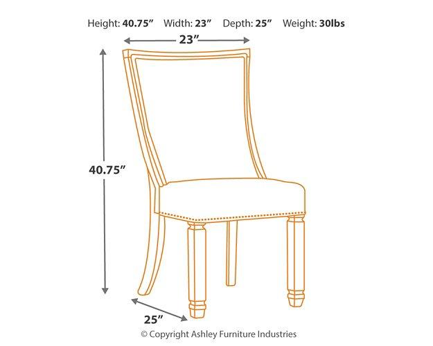 Bolanburg Dining Chair - Atchison Furniture Company (Atchison, KS)