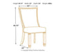 Bolanburg Dining Chair - Atchison Furniture Company (Atchison, KS)
