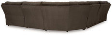 Top Tier Reclining Sectional with Chaise - Atchison Furniture Company (Atchison, KS)