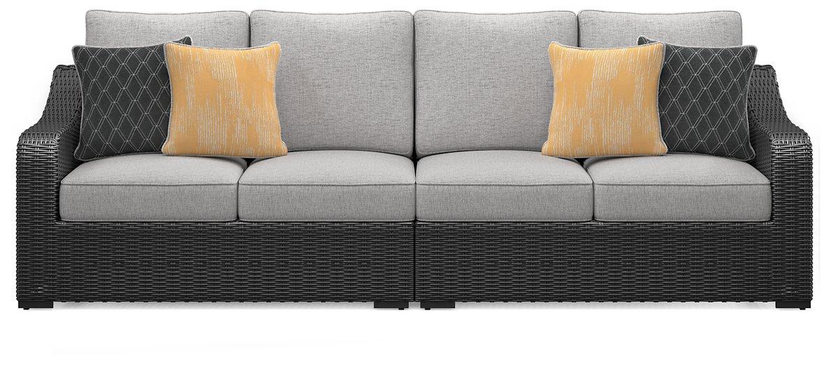 Beachcroft 2-Piece Outdoor Loveseat with Cushion - Atchison Furniture Company (Atchison, KS)