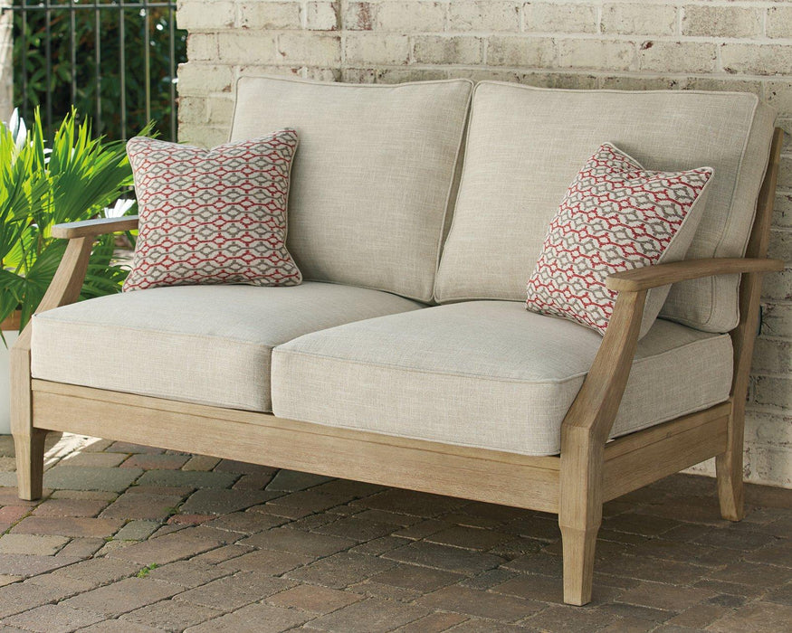 Clare View Loveseat with Cushion - Atchison Furniture Company (Atchison, KS)