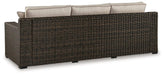 Coastline Bay Outdoor Sofa with Cushion - Atchison Furniture Company (Atchison, KS)
