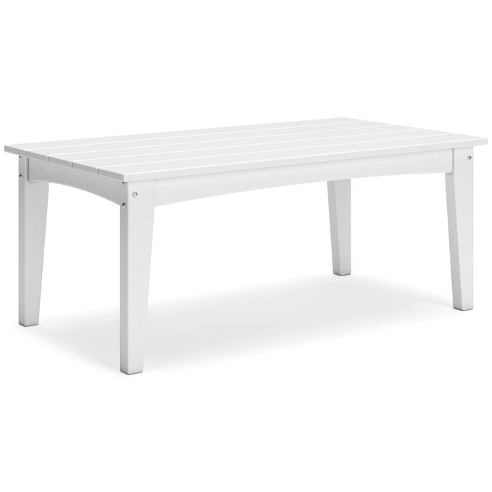 Hyland wave Outdoor Coffee Table - Atchison Furniture Company (Atchison, KS)
