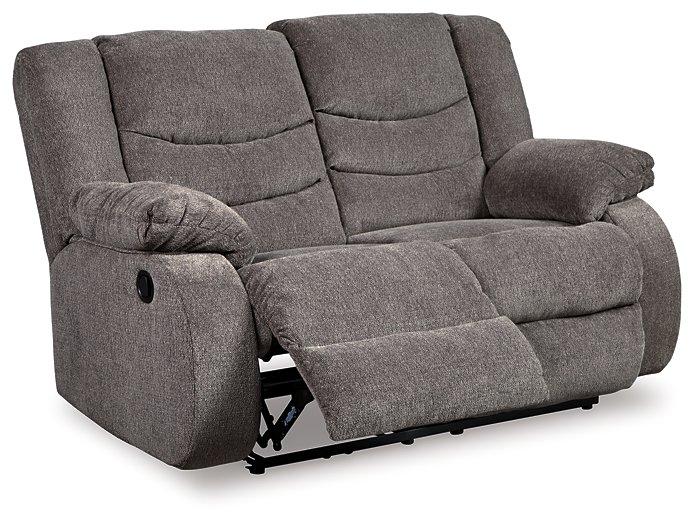 Tulen Reclining Loveseat - Atchison Furniture Company (Atchison, KS)