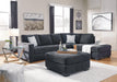 Altari Sleeper Sectional with Chaise - Atchison Furniture Company (Atchison, KS)