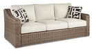 Beachcroft Outdoor Sofa, Lounge Chairs and Fire Pit - Atchison Furniture Company (Atchison, KS)
