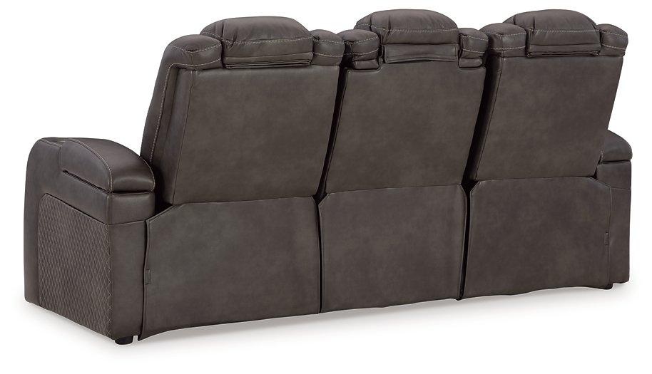 Fyne-Dyme Power Reclining Sofa - Atchison Furniture Company (Atchison, KS)