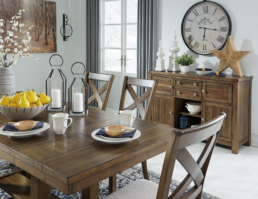 Moriville Dining Room Set - Atchison Furniture Company (Atchison, KS)