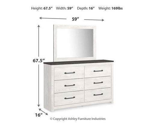 Gerridan Dresser and Mirror - Atchison Furniture Company (Atchison, KS)