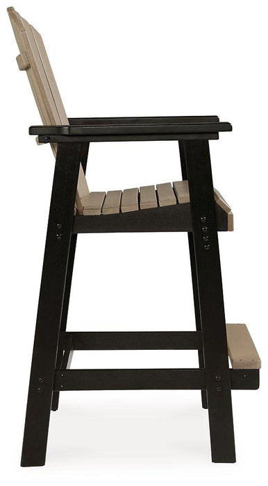 Fairen Trail Barstool (Set of 2) - Atchison Furniture Company (Atchison, KS)