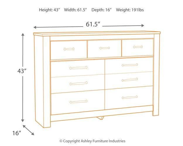 Bellaby Dresser - Atchison Furniture Company (Atchison, KS)