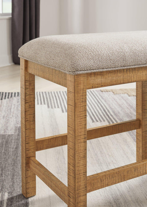 Havonplane 72" Counter Height Dining Bench - Atchison Furniture Company (Atchison, KS)
