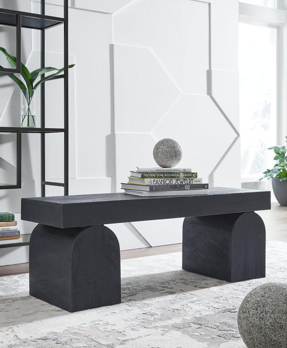 Holgrove Accent Bench - Atchison Furniture Company (Atchison, KS)