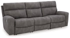 Next-Gen DuraPella Power Reclining Sectional Sofa - Atchison Furniture Company (Atchison, KS)
