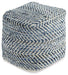 Chevron Pouf - Atchison Furniture Company (Atchison, KS)