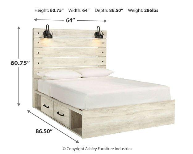 Cambeck Bed with 4 Storage Drawers - Atchison Furniture Company (Atchison, KS)