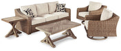 Beachcroft Outdoor Conversation Set - Atchison Furniture Company (Atchison, KS)