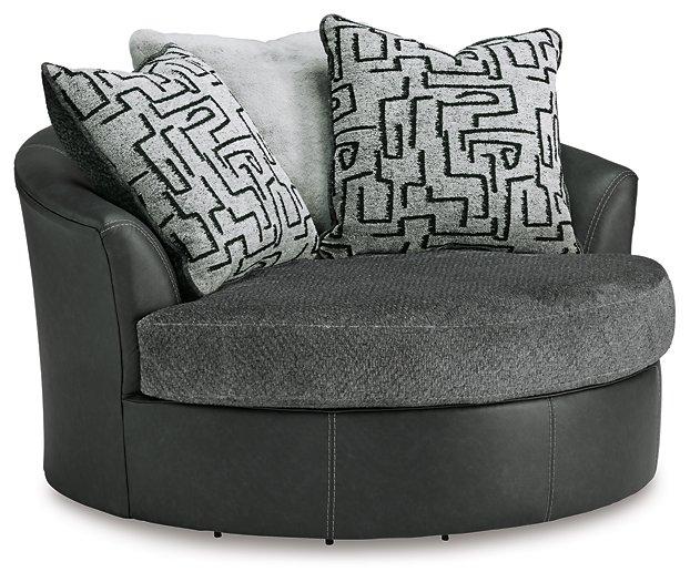 Brixley Pier Oversized Swivel Accent Chair - Atchison Furniture Company (Atchison, KS)