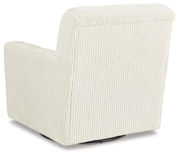 Herstow Swivel Glider Accent Chair - Atchison Furniture Company (Atchison, KS)