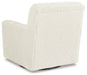 Herstow Swivel Glider Accent Chair - Atchison Furniture Company (Atchison, KS)