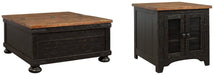 Valebeck Table Set - Atchison Furniture Company (Atchison, KS)
