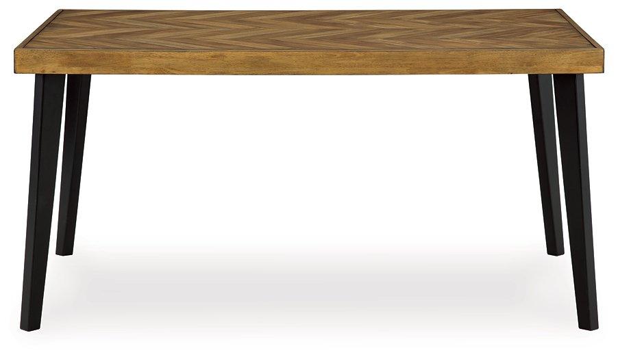 Blondon Dining Table and 6 Chairs (Set of 7) - Atchison Furniture Company (Atchison, KS)