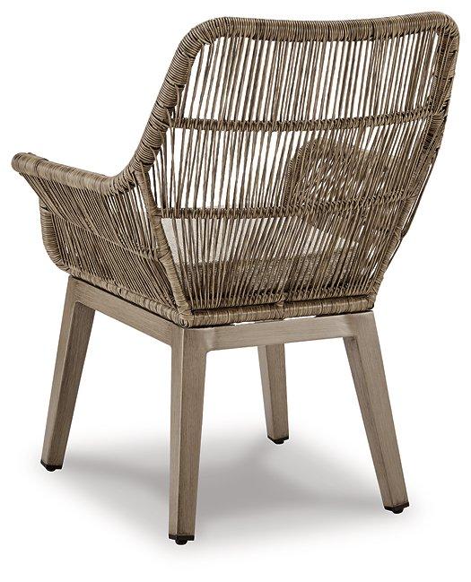 Beach Front Arm Chair with Cushion (Set of 2) - Atchison Furniture Company (Atchison, KS)
