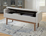 Briarson Storage Bench - Atchison Furniture Company (Atchison, KS)