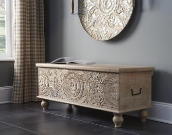 Fossil Ridge Storage Bench - Atchison Furniture Company (Atchison, KS)