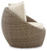 Danson Swivel Lounge with Cushion (Set of 2) - Atchison Furniture Company (Atchison, KS)