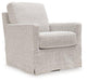 Nenana Next-Gen Nuvella Swivel Glider Accent Chair - Atchison Furniture Company (Atchison, KS)