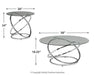 Hollynyx Table (Set of 3) - Atchison Furniture Company (Atchison, KS)