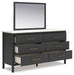 Cadmori Dresser and Mirror - Atchison Furniture Company (Atchison, KS)