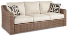 Beachcroft Outdoor Sofa with Cushion - Atchison Furniture Company (Atchison, KS)
