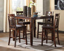 Bennox Counter Height Dining Table and Bar Stools (Set of 5) - Atchison Furniture Company (Atchison, KS)