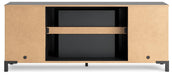 Cayberry 60" TV Stand with Electric Fireplace - Atchison Furniture Company (Atchison, KS)