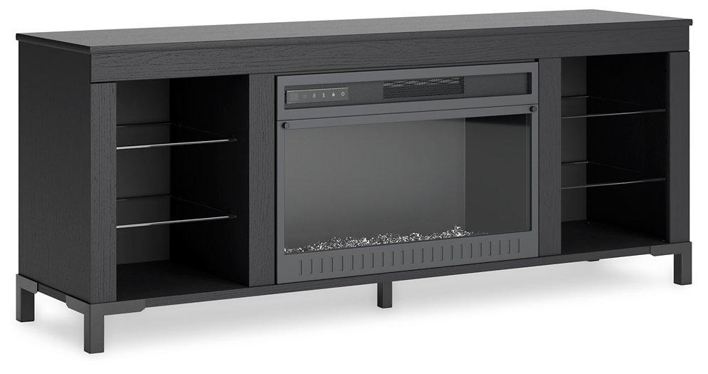 Cayberry 60" TV Stand with Electric Fireplace - Atchison Furniture Company (Atchison, KS)