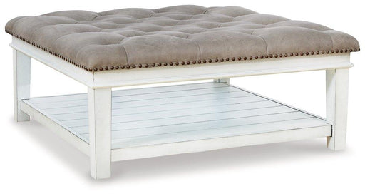 Kanwyn Upholstered Ottoman Coffee Table - Atchison Furniture Company (Atchison, KS)