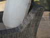 Elite Park Outdoor Swivel Lounge with Cushion - Atchison Furniture Company (Atchison, KS)