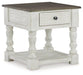 Havalance End Table - Atchison Furniture Company (Atchison, KS)