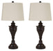 Darlita Table Lamp (Set of 2) - Atchison Furniture Company (Atchison, KS)
