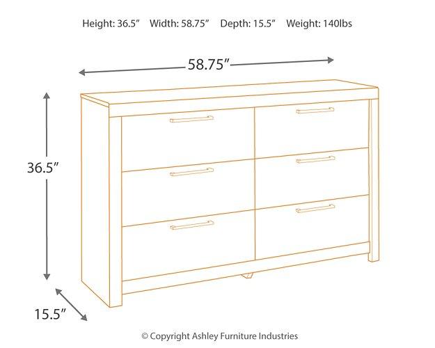 Derekson Dresser - Atchison Furniture Company (Atchison, KS)
