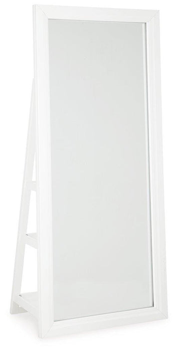 Evesen Floor Standing Mirror/Storage - Atchison Furniture Company (Atchison, KS)