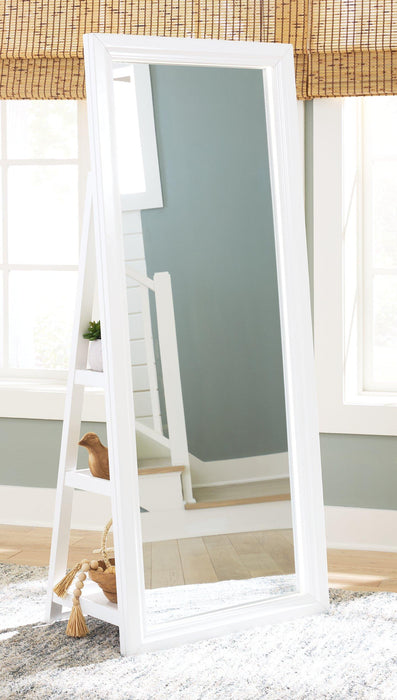Evesen Floor Standing Mirror/Storage - Atchison Furniture Company (Atchison, KS)